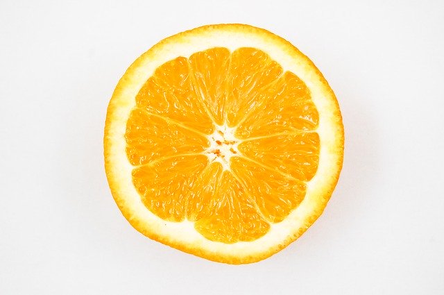 En halv appelsin